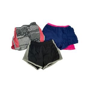 BCG Danskin Nike Girls Lot of 3 Athletic Shorts Youth Size Small